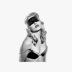 Sex & Mischief Satin Black Blindfold