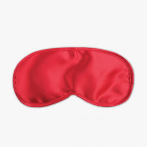 Fetish Fantasy Red Satin Love Mask O/S