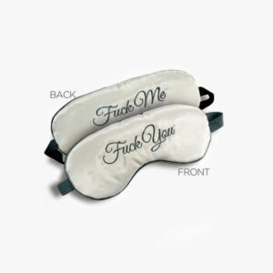 F*ck Me F*ck You Mask Reversible Blindfold O/S