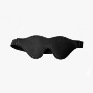 Strict Fleece Lined Blindfold Black O/S