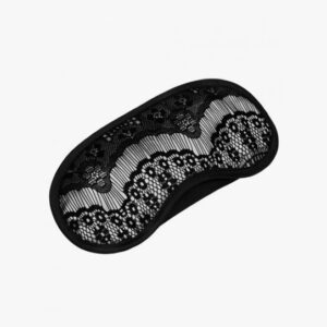 Steamy Shades Eyelash Lace Eyemask Black O/S