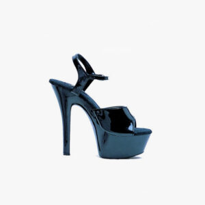 Ellie shoes, juliet 6in pump 2in platform black eight