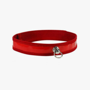 Sex and Mischief Red Day Collar O/S
