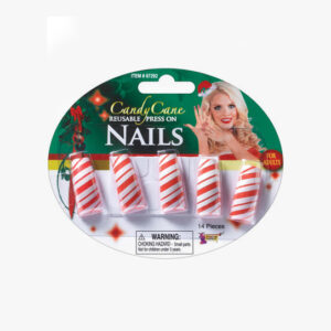 Candy cane nails