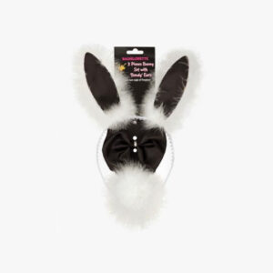 Bachelorette 3pc bunny set w/bendy ears