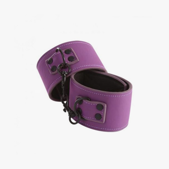 Lust Bondage Ankle Cuffs Purple