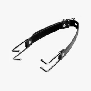 Strict Claw Hook Mouth Spreader Black Leather