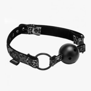 Steamy Shades Ball Gag Black