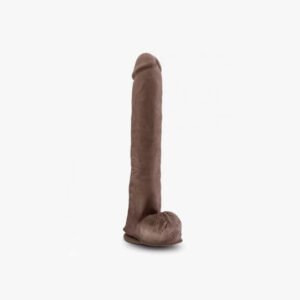 Au Naturel Daddy 14 inches Dildo Suction Cup Brown