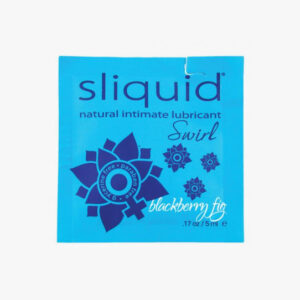 Sliquid Naturals Swirl Lubricant Pillow .17oz Fig