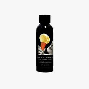 Earthly Body Edible Massage Oil Vanilla 2oz