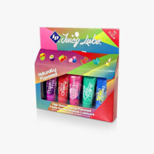 ID Juicy Lube Assorted Flavored Personal Lubricant 5 Pack Tubes
