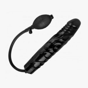 Trinity Vibes 11 inches Inflatable Dildo Black