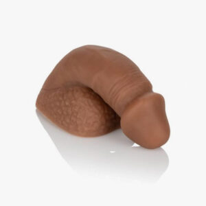 Packer Gear 4 inches Silicone Packing Penis Brown