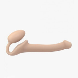 Strap On Me Bendable Strapless Strap On Small Beige
