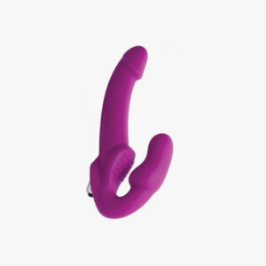 Strap U Vibrating Strapless Silicone Strap On Dildo