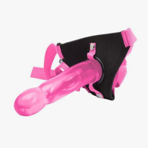 Climax Strap On Pink Ice Dong and Harness Set