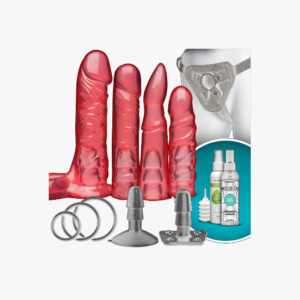 Vac-U-Lock Crystal Jellies Pink Set